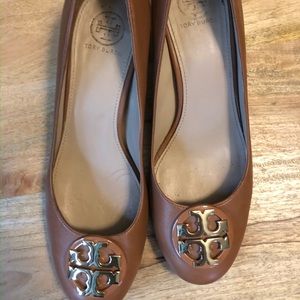 Tory Burch 7.5 Brown Block Heels
